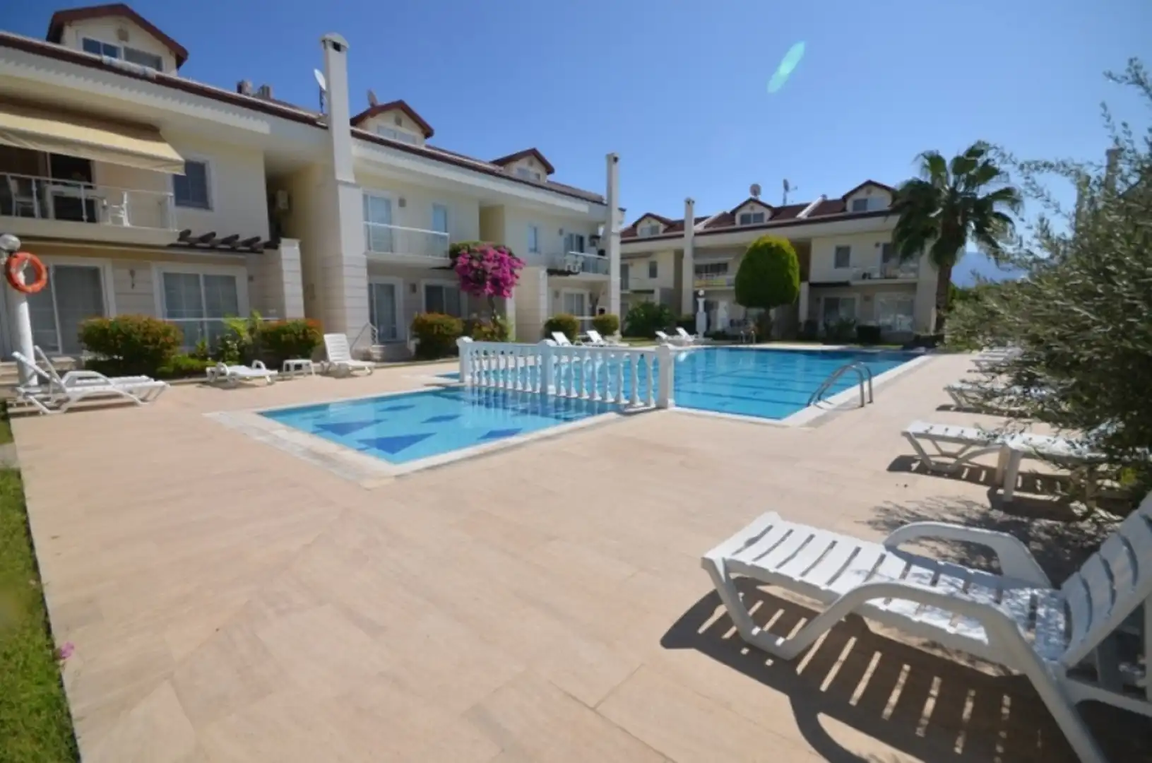 Изображение Просторный дуплекс 4+1 в жилом комплексе в Фетхие